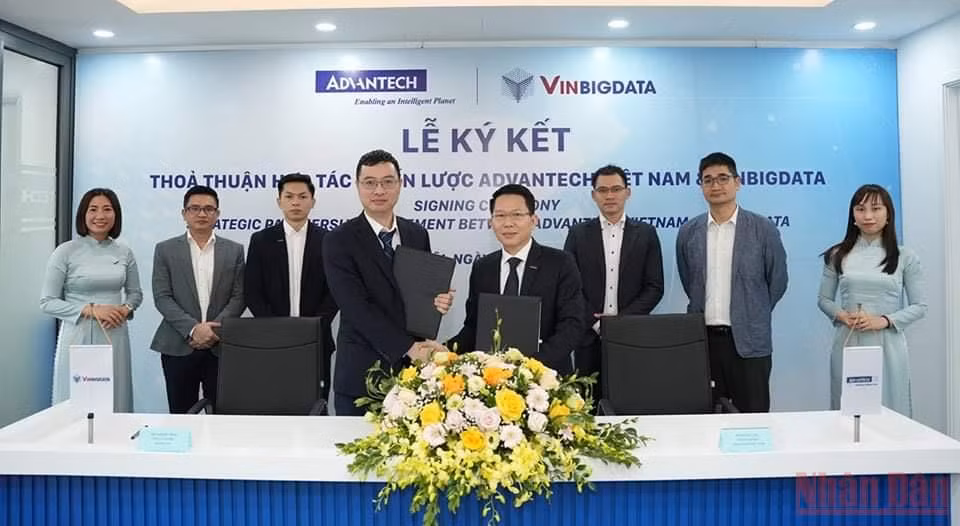 Advantech và VinBigData hợp tác cung cấp các giải pháp trí tuệ nhân tạo