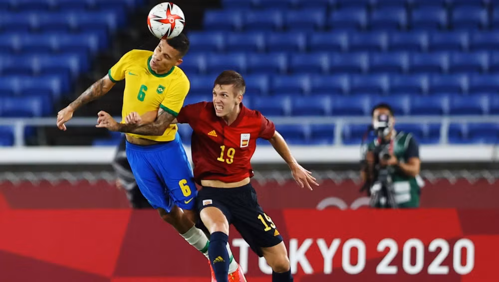 Thắng kịch tính Tây Ban Nha, Brazil giành HCV bóng đá nam Olympic Tokyo 2020 -0