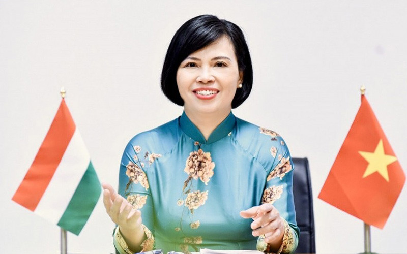 Đại sứ Việt Nam tại Hungary Nguyễn Thị Bích Thảo. (Nguồn: Đại sứ quán Việt Nam tại Hungary/baoquocte.vn)