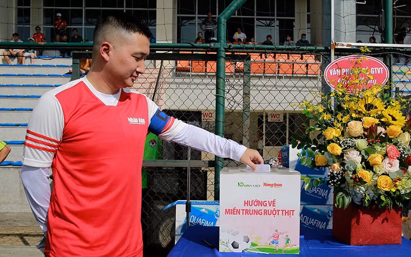 Khai mạc Giải bóng đá báo Nông thôn ngày nay năm 2020 -0