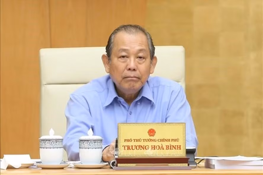 Phó Thủ tướng Thường trực Chính phủ Trương Hòa Bình. Ảnh: TTXVN.