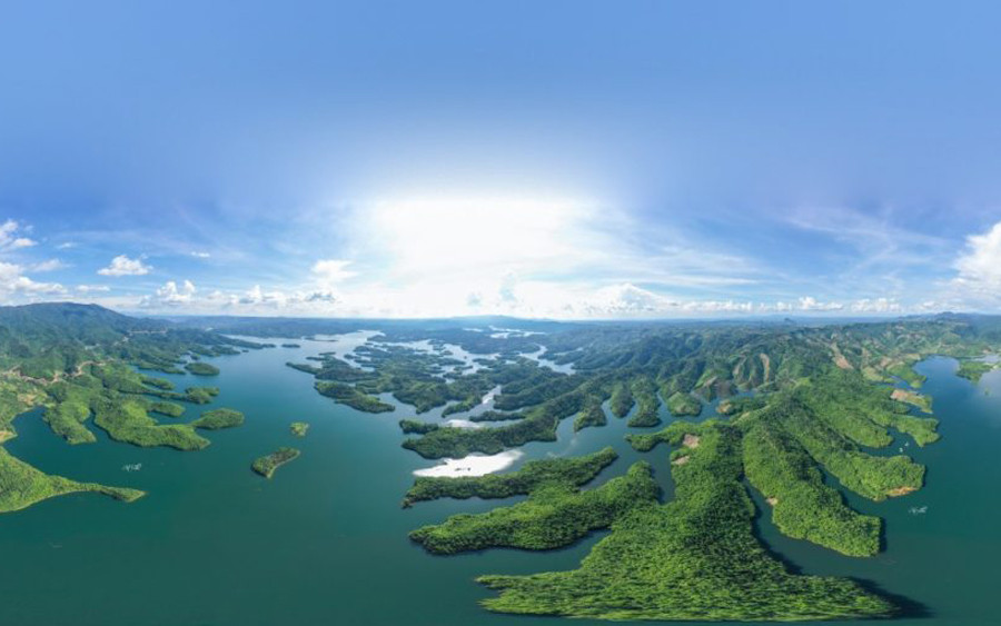 Hồ Tà Đùng (Ảnh: DAKNONGGEOPARK) Công viên địa chất Đắk Nông- điểm khám phá đầy hứa hẹn -3