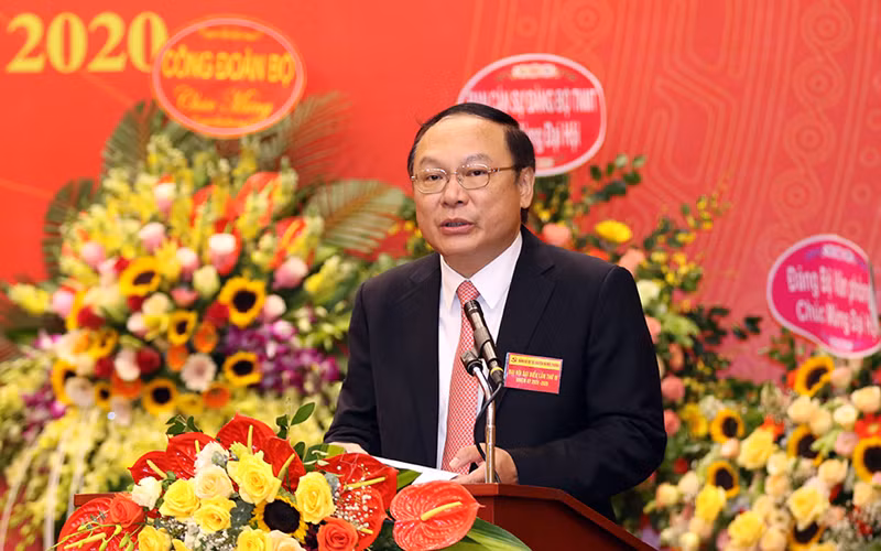 Đại hội Đảng bộ Bộ Tài nguyên và Môi trường nhiệm kỳ 2020-2025 -0