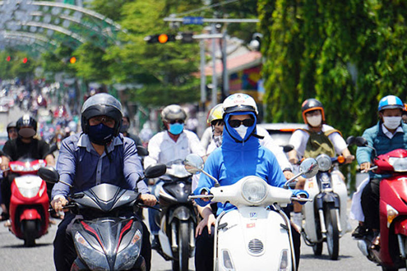 Khu vực Hà Nội hôm nay nắng nóng, có nơi hơn 37 độ C. (Ảnh minh họa)