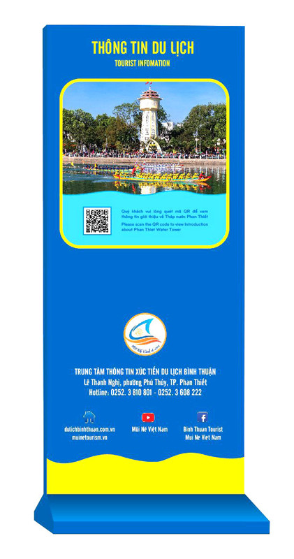 Bình Thuận gắn mã QR các điểm tham quan du lịch ảnh 1 Bình Thuận gắn mã QR các điểm tham quan du lịch -0