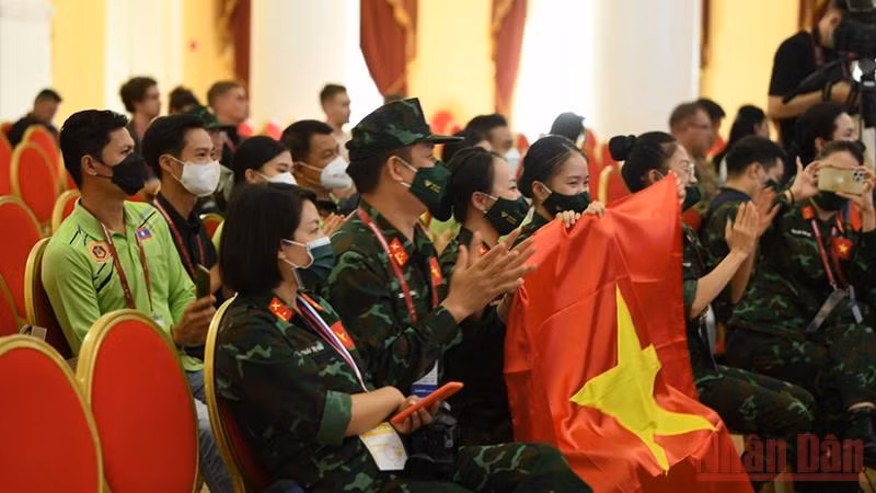 Múa đơn Việt Nam lọt tốp 4 tại Army Games 2021 -0