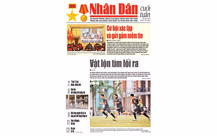 Đón đọc Nhân Dân cuối tuần số 20 (Phát hành từ ngày 14-5)