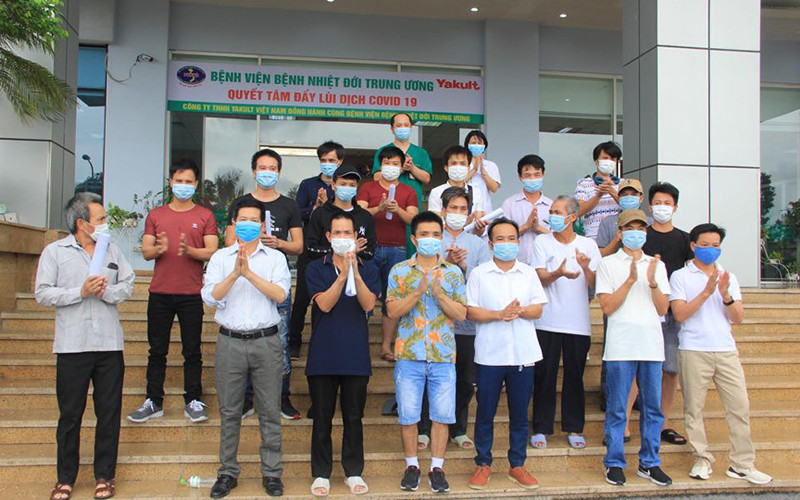 Bệnh viện Bệnh Nhiệt đới Trung ương: 19 ca xuất viện, hai ca tiến triển tốt lên
