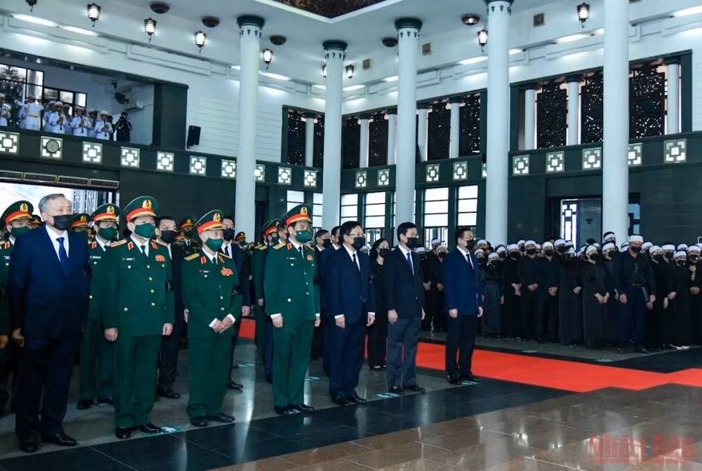 Cử hành trọng thể Lễ tang Đại tướng Phùng Quang Thanh -0