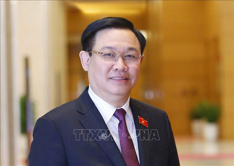 Chủ tịch Quốc hội Vương Đình Huệ.