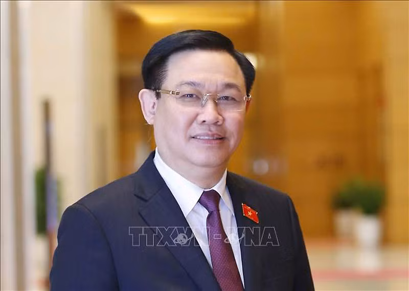 Chủ tịch Quốc hội Vương Đình Huệ.