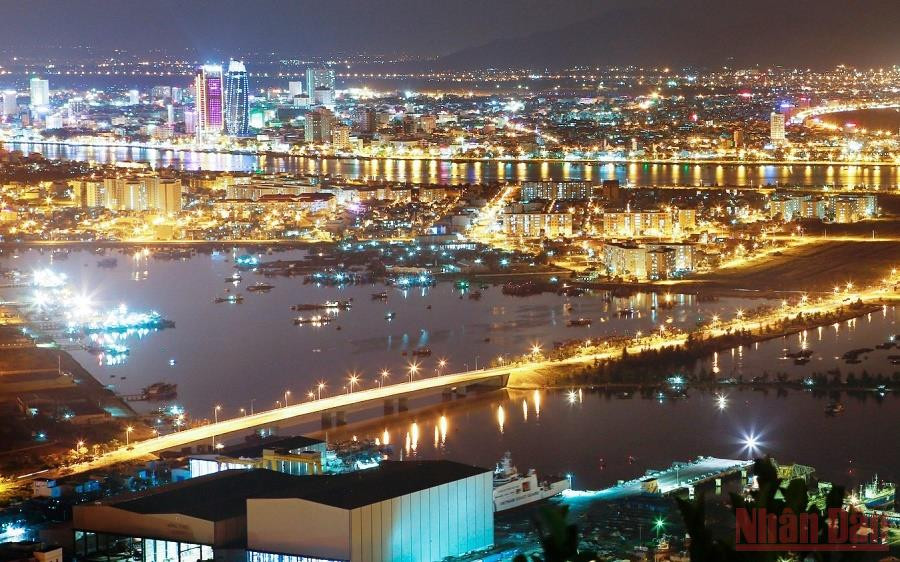 Thành phố Đà Nẵng từ trên cao. (Ảnh: THANH TÙNG) Tập đoàn BRG và Sumitomo tiếp cận các dự án phát triển hạ tầng ở Đà Nẵng -0
