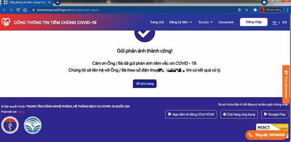 Tự cập nhật các mũi tiêm vaccine Covid-19 lên Cổng thông tin tiêm chủng quốc gia như thế nào? -0