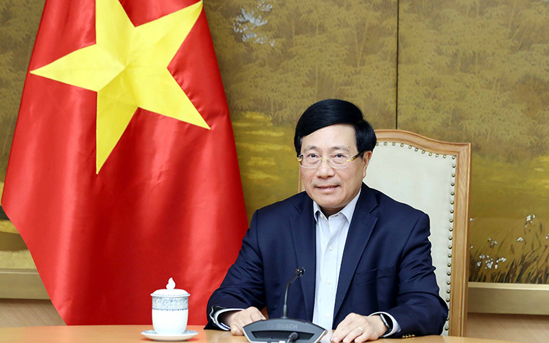 Phó Thủ tướng Thường trực Phạm Bình Minh. Ảnh TTXVN 