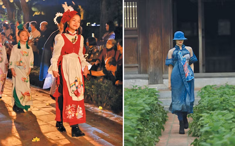 Một thiết kế được giới thiệu là... giao lưu văn hóa và một thiết kế lạm dụng đủ loại cắt, xẻ.