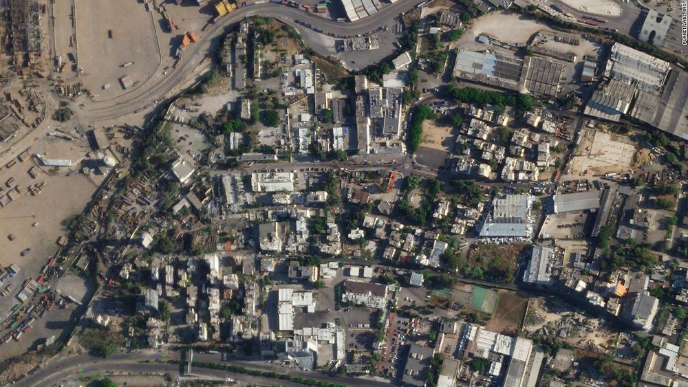 Ảnh vệ tinh trước và sau vụ nổ ở Lebanon ảnh 8 Ảnh vệ tinh trước và sau vụ nổ ở Lebanon -1
