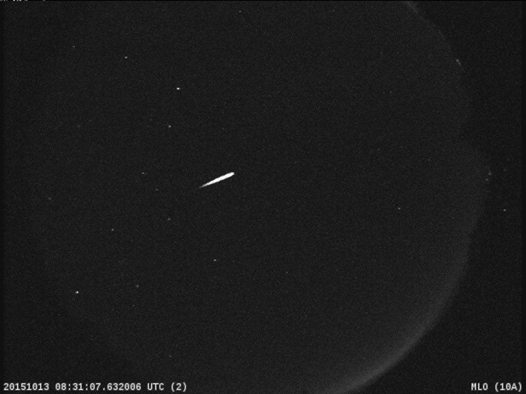 Một thiên thạch từ mưa sao băng Orionid được chụp vào năm 2015. Ảnh: NASA / JPL. Những hiện tượng thiên văn không nên bỏ lỡ trong năm 2021 -0