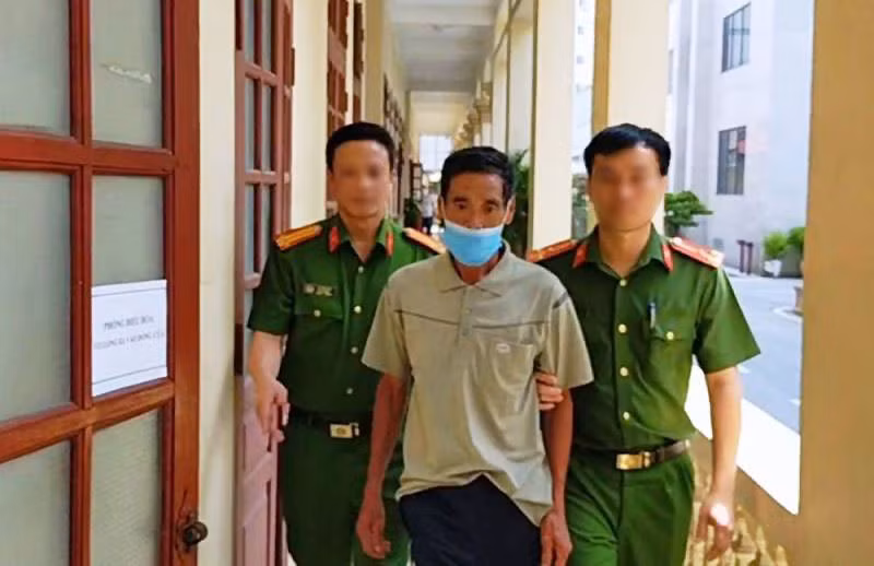 Công an di lý Lê Văn Năm từ Khánh Hòa về Thanh Hóa.