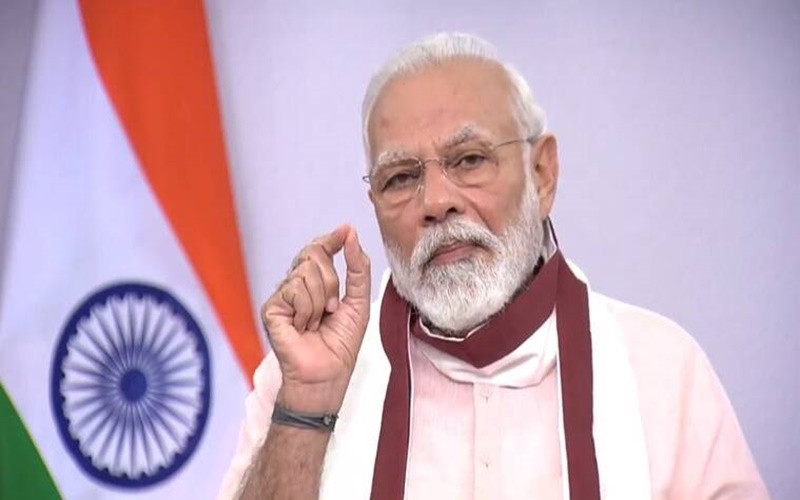 Thủ tướng Modi. (Ảnh: Indianexpress) Vì sao Ấn Độ liên tiếp lập kỷ lục về số ca mắc mới trong ngày? -0