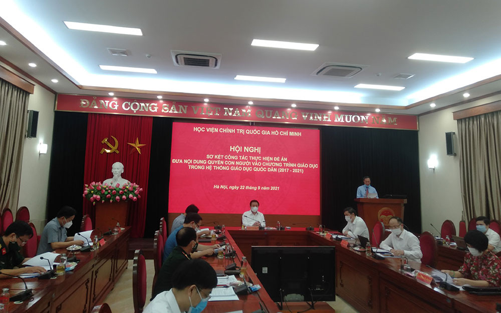 Đến 2025, 100% các cơ sở trong hệ thống giáo dục quốc dân tổ chức giáo dục quyền con người