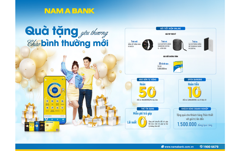 Chương trình “Quà tặng yêu thương - Chào bình thường mới”.