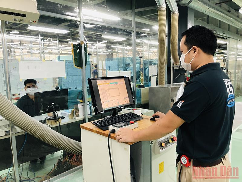 Sản xuất tại một doanh nghiệp trong Khu công nghiệp Biên Hòa 2, tỉnh Đồng Nai. Doanh nghiệp ở Đồng Nai cần tuyển hơn 48 nghìn lao động -0