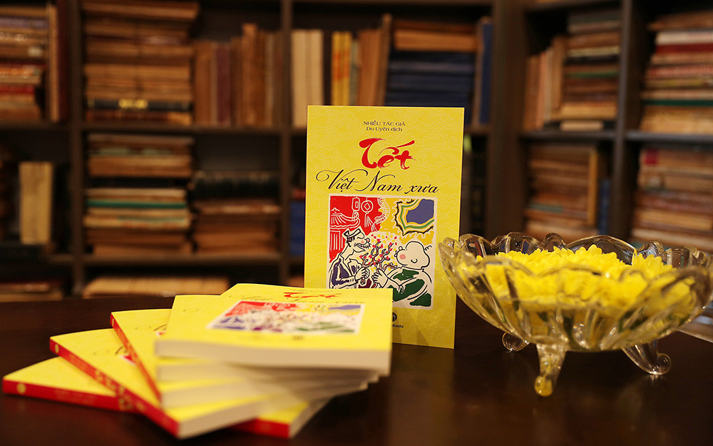Sách "Tết Việt Nam xưa". Ảnh; MaiHaBooks