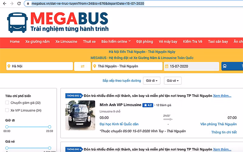 Tràn lan sai phạm bán vé online xe hợp đồng -0