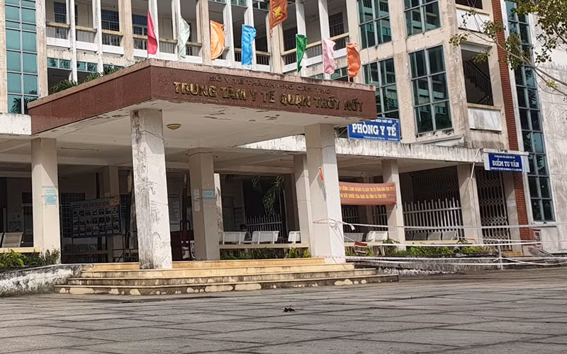 Trung tâm y tế quận Thốt Nốt.