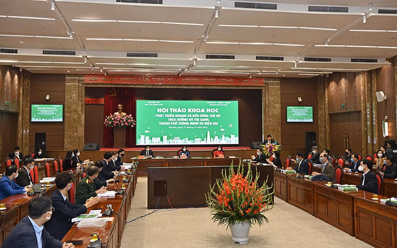 Quang cảnh hội thảo. (Ảnh: Duy Linh)