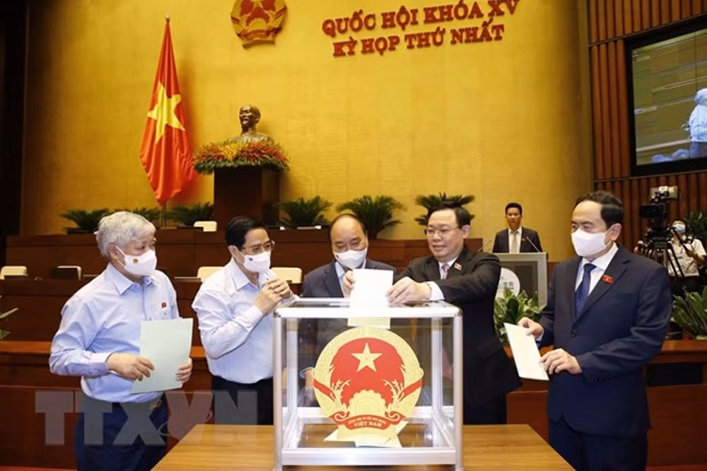 QH bầu lãnh đạo các cơ quan của Quốc hội và Tổng Kiểm toán nhà nước -0