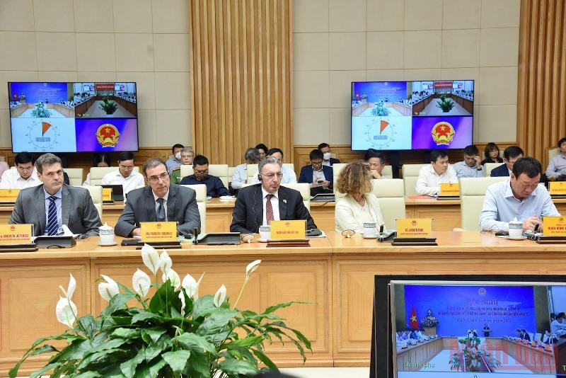 Các đại biểu dự Hội nghị. Phát triển thị trường vốn an toàn, minh bạch, hiệu quả -0