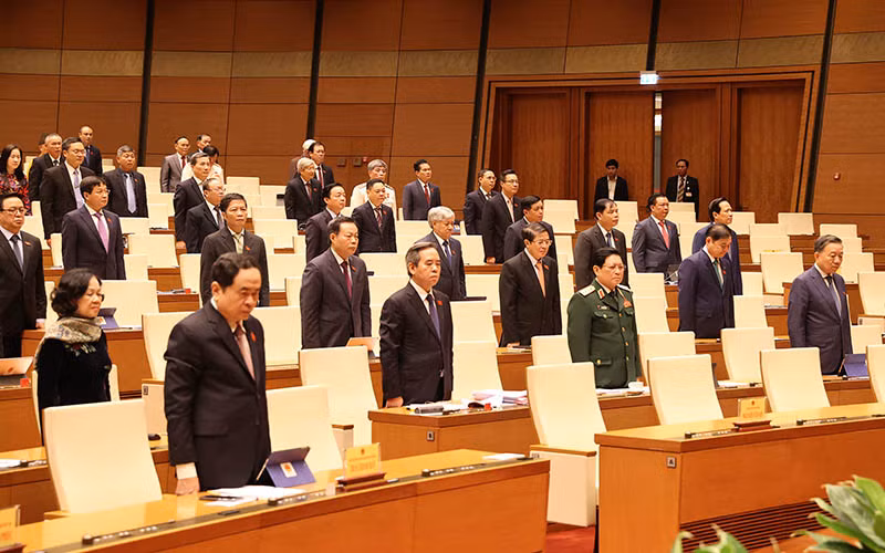 Chính thức khai mạc kỳ họp thứ 10, Quốc hội khóa XIV -0