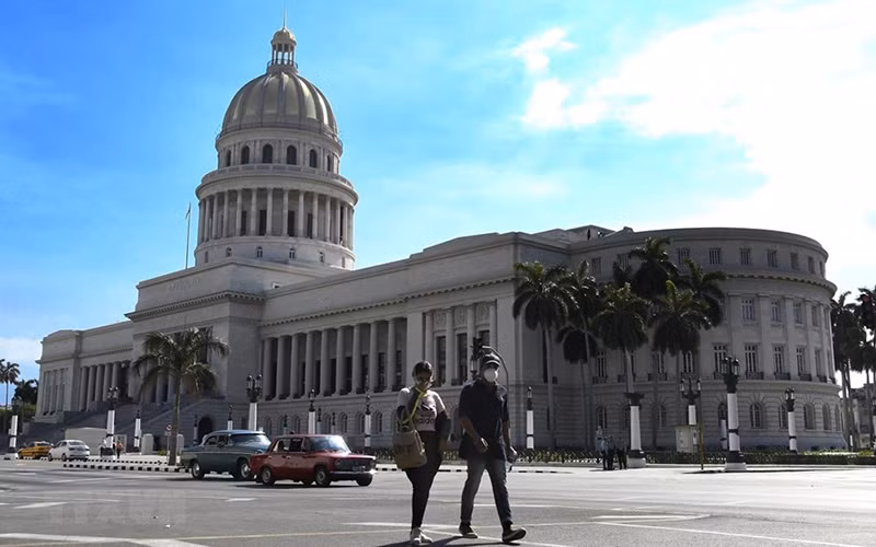 Một góc thủ đô La Habana, Cuba. Ảnh: XINHUA/TTXVN