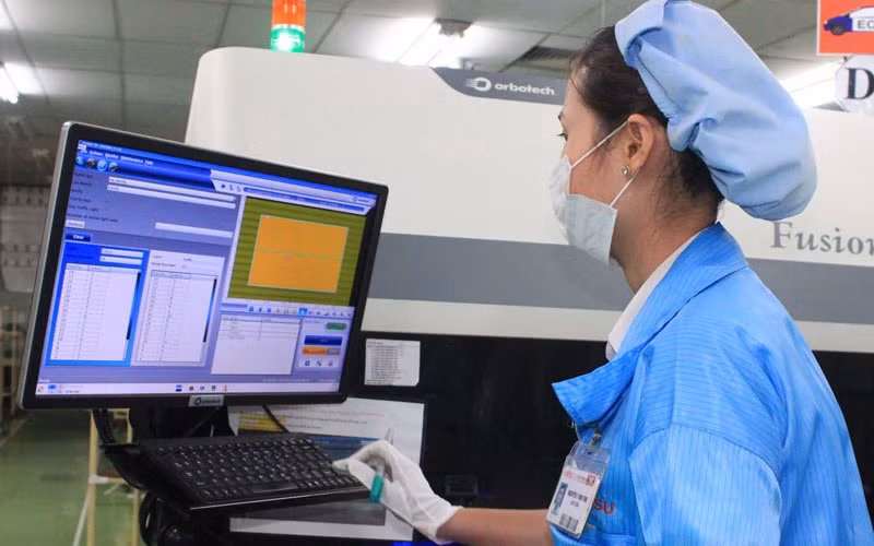 Người lao động tại một doanh nghiệp ở Đồng Nai (Ảnh minh họa: Thiên Vương).