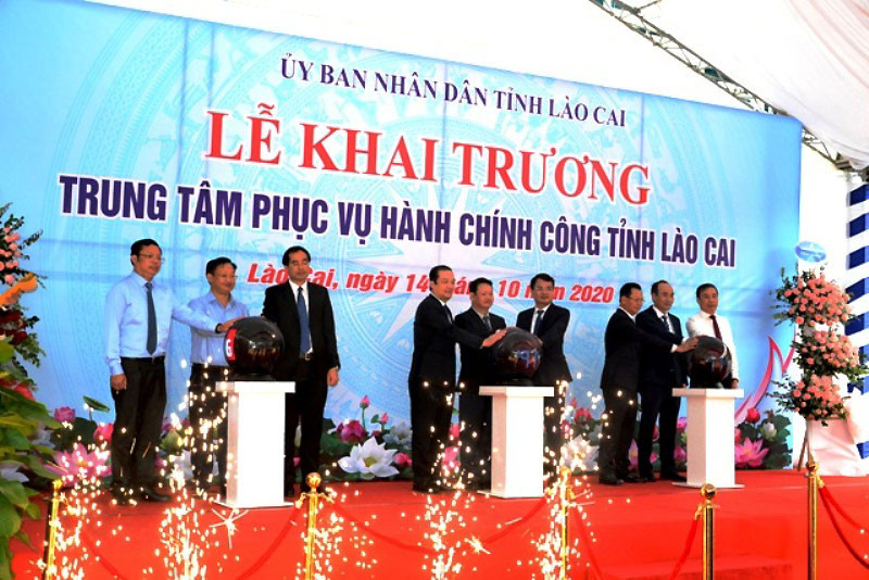 Khai trương Trung tâm hành chính công tỉnh Lào Cai. Khởi công cầu Làng Giàng bắc qua sông Hồng -0