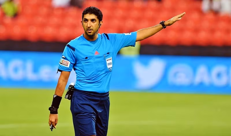Trọng tài Mohamed Mohammed Abdullah Hassan đã từng điều khiển một số trận đấu của tuyển Việt Nam. (Ảnh: UAEFA)