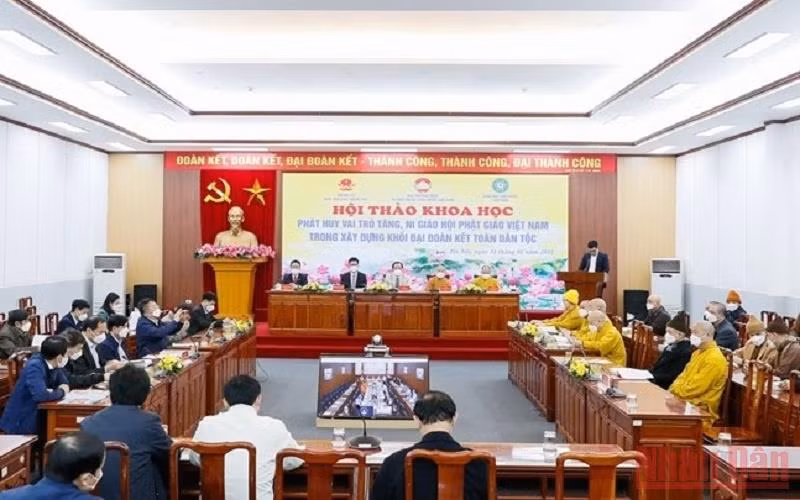 Toàn cảnh hội thảo khoa học. (Ảnh: DIỆP VINH)