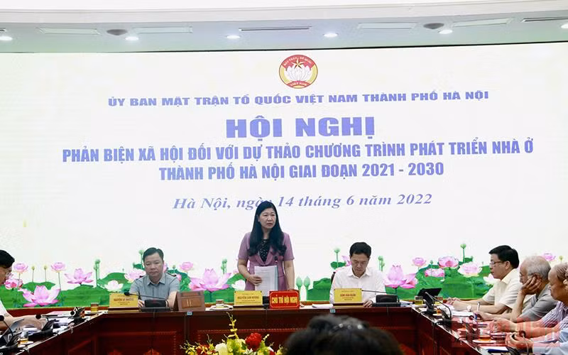 Quang cảnh hội nghị.