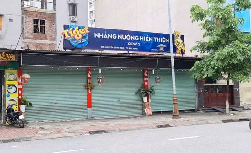 Quán Nhắng nướng Hiền Thiện.