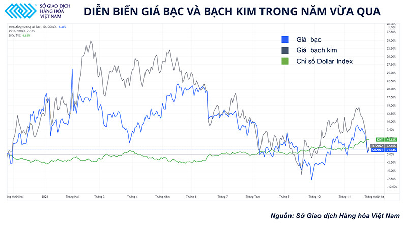 Giá kim loại quý về đâu giữa nỗi lo lạm phát? ảnh 1 Giá kim loại quý về đâu giữa nỗi lo “những cơn sóng lạm phát”? -0