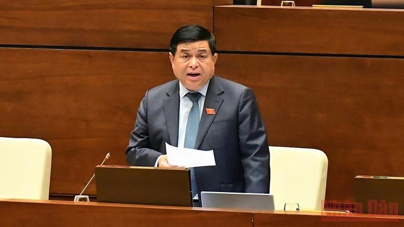 Bộ trưởng Kế hoạch và đầu tư Nguyễn Chí Dũng. Ảnh: LINH NGUYÊN