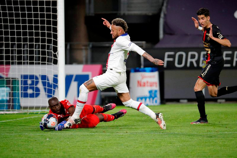 Neymar ghi bàn nhưng vẫn không cứu được PSG khỏi một trận hòa. (Ảnh: PSG) Hòa Sevilla, Real lỡ cơ hội lên ngôi đầu La Liga -0