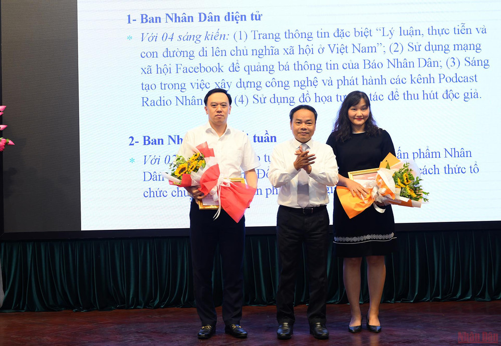 Báo Nhân Dân tổ chức Ngày đổi mới sáng tạo lần thứ nhất ảnh 5 Báo Nhân Dân tổ chức Ngày đổi mới sáng tạo lần thứ nhất -0