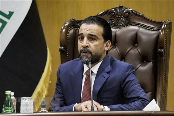Tân Chủ tịch Quốc hội Iraq Mohammed al-Halbousi. (Ảnh: AFP/TTXVN)