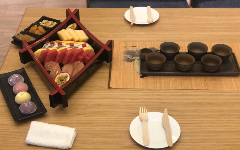 Ẩm thực phục vụ trong washitsu riêng tư tại Yoko Onsen Quang Hanh Trải nghiệm không gian Nhật Bản tại Yoko Onsen Quang Hanh resort -0