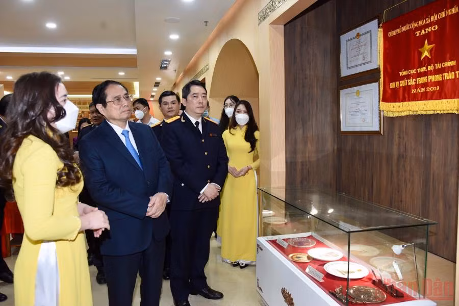 Thủ tướng&nbsp;dự Lễ công bố Hệ thống hóa&nbsp;đơn điện tử toàn quốc -0