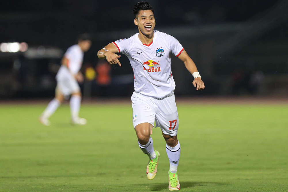 Văn Thanh mang về bàn thắng dẫn trước cho Hoàng Anh Gia Lai. (Ảnh: AFC) Hoàng Anh Gia Lai hòa đáng tiếc trước Sydney FC -0