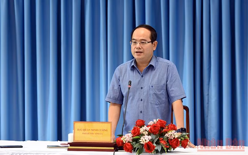 Phó Bí thư Tỉnh ủy Đồng Nai Quản Minh Cường đề nghị phải nới lỏng để sản xuất.