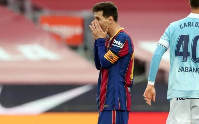 Messi và các đồng đội đã chính thức tan mộng vô địch. (Ảnh: Barcelona) a3_9-1621216473986.jpg